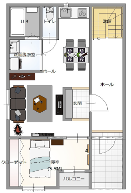 1階平面図