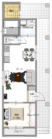 1階平面図