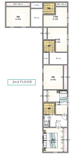 2階平面図