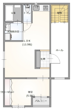 2階平面図