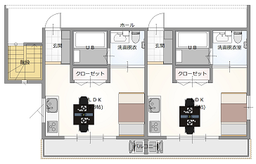 2階平面図