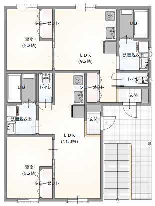 1階平面図